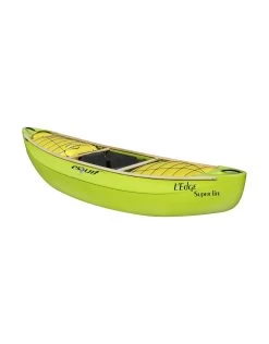 Esquif Canot Polyéthylene L'Edge SuperLite Jaune Et Lime Plat-bord Bois Selle Extra Small