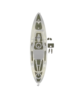 Hobie Acc. Deck Pad Kit Outback Green/Espresso