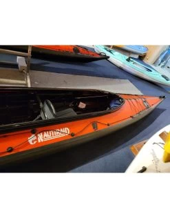 Nautiraid Kayak GRAND RAID 540 PVC Bois Rouge -Nautiques Sports Magasin nautiraid nautiraid kayak grand raid 540 pvc bois 2