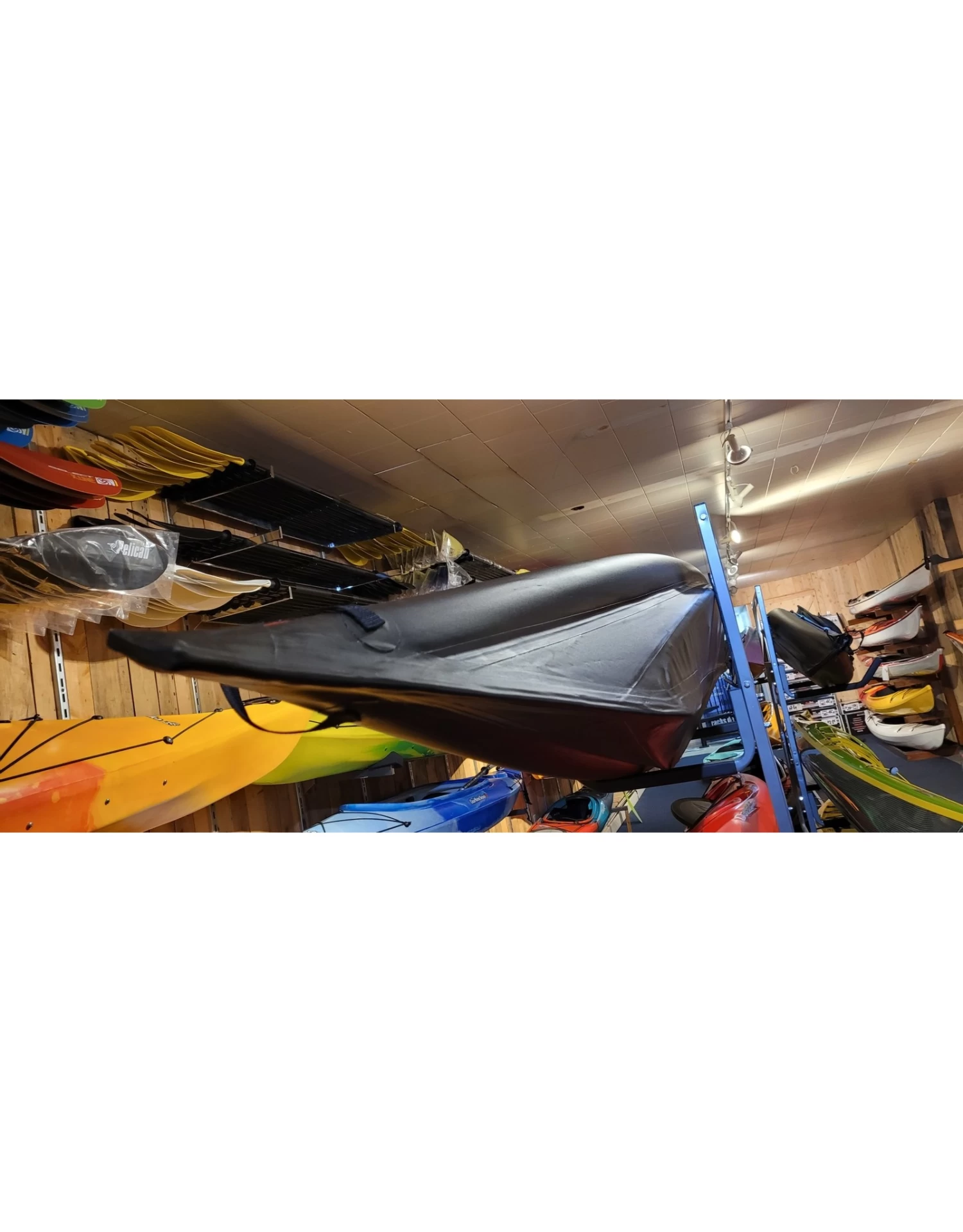 Nautiraid Kayak NARAK CROSS 405 PVC Monoplace + Pack Evasion + Cale Pied 8 Nautiraid Kayak NARAK CROSS 405 PVC Monoplace + Pack Evasion + Cale Pied – Image 6