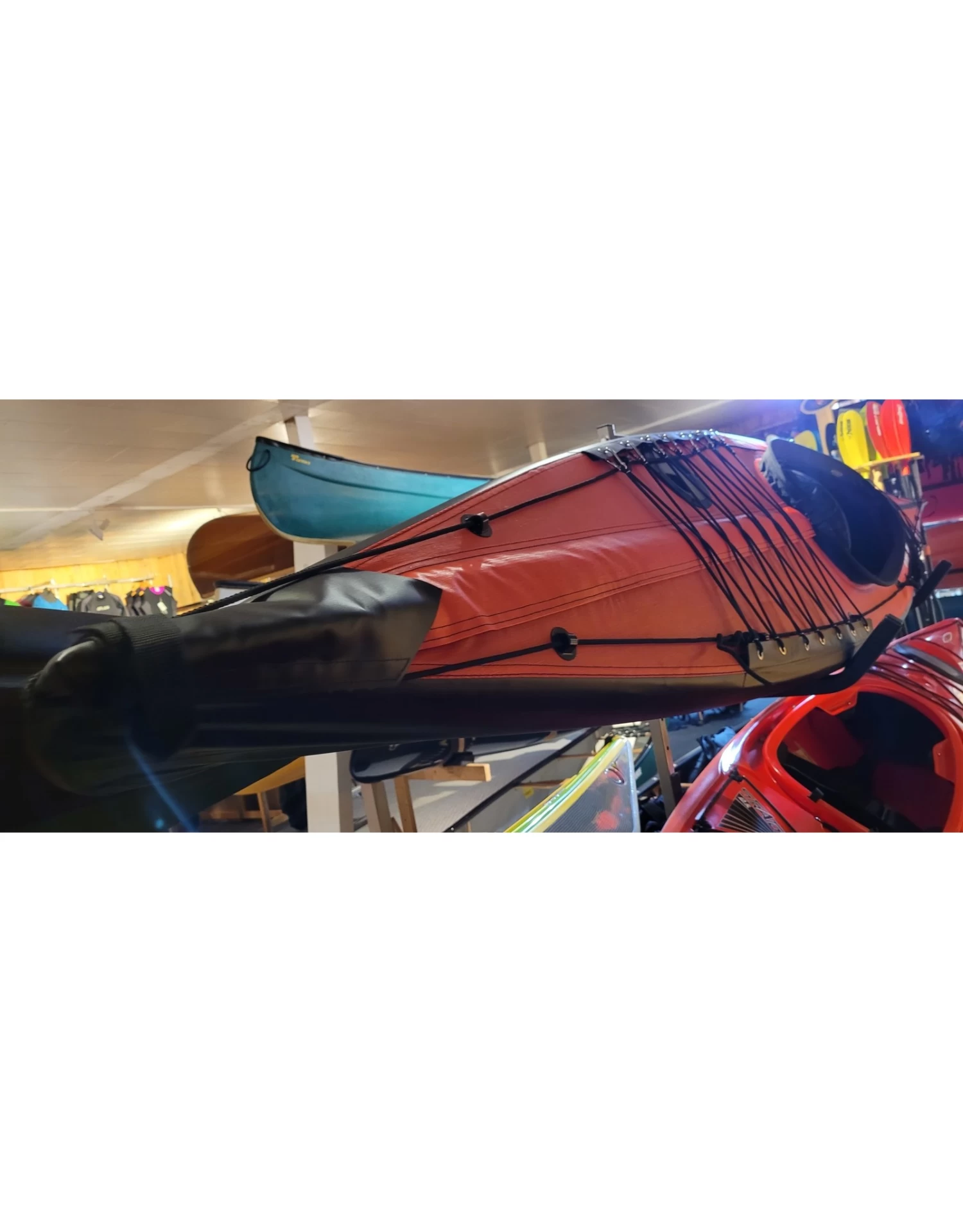 Nautiraid Kayak NARAK CROSS 405 PVC Monoplace + Pack Evasion + Cale Pied 11 Nautiraid Kayak NARAK CROSS 405 PVC Monoplace + Pack Evasion + Cale Pied – Image 9