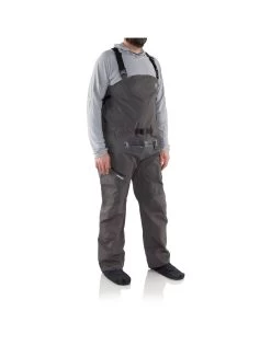 NRS Pantalon étanche Sidewinder Bib Dark Shadow -Nautiques Sports Magasin nrs nrs pantalon etanche sidewinder bib dark shado 5
