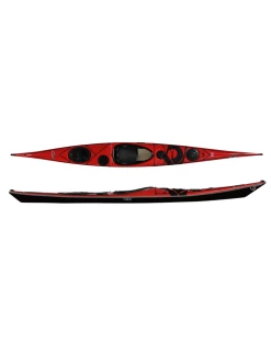 P&H Kayak Cetus HV Performance Kevlar/Diolen Rouge/Noir/Noir