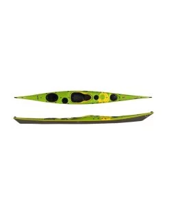 P&H Kayak Cetus MV Lightweight Kevlar/Carbone Lime-Clair-Jaune