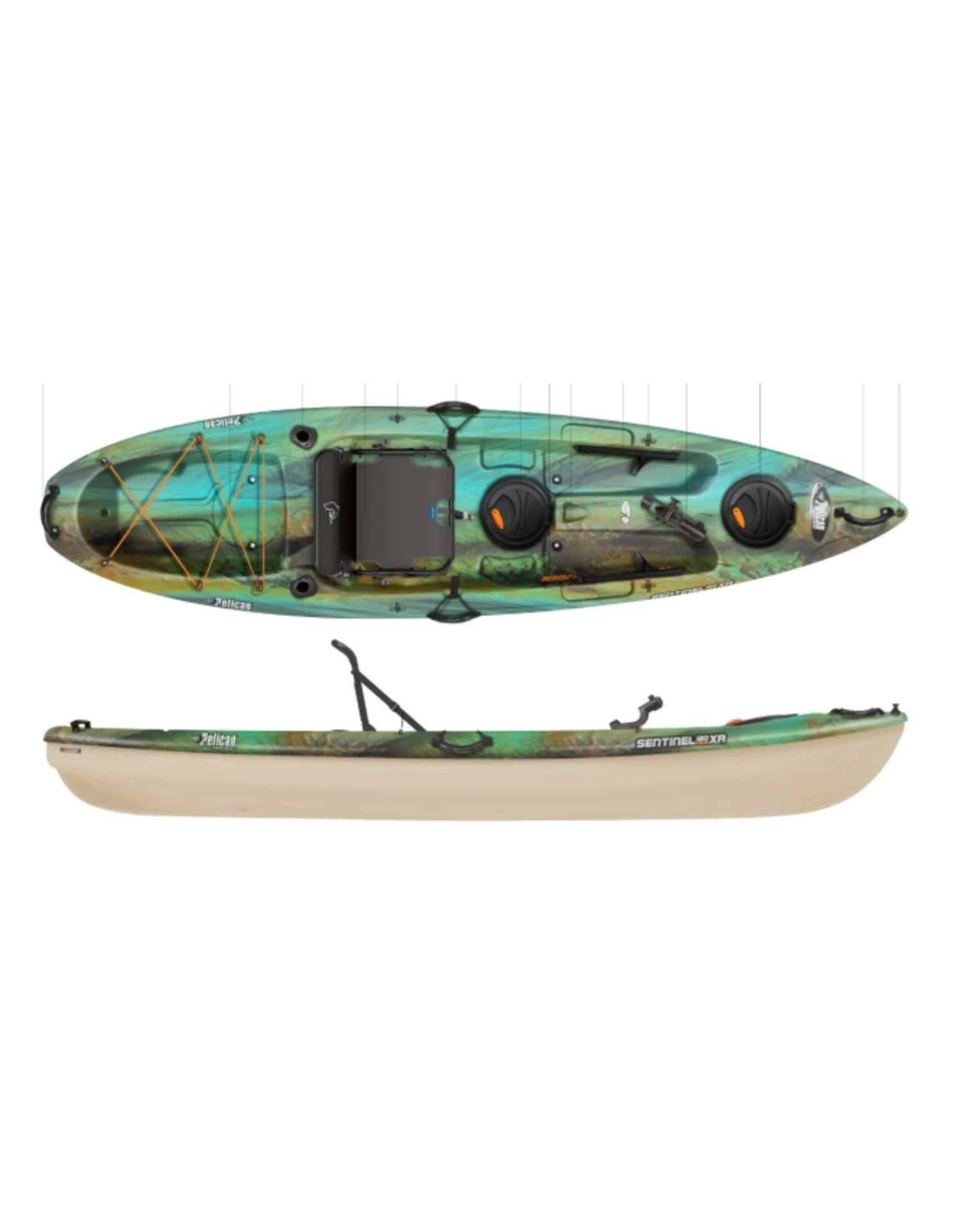 Pelican Kayak Sentinel 100XR Angler Amazine 3 Pelican Kayak Sentinel 100XR Angler Amazine