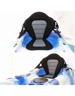Yanes Acc. Siège Neoprene Pour Kayak (noir Et Gris)
